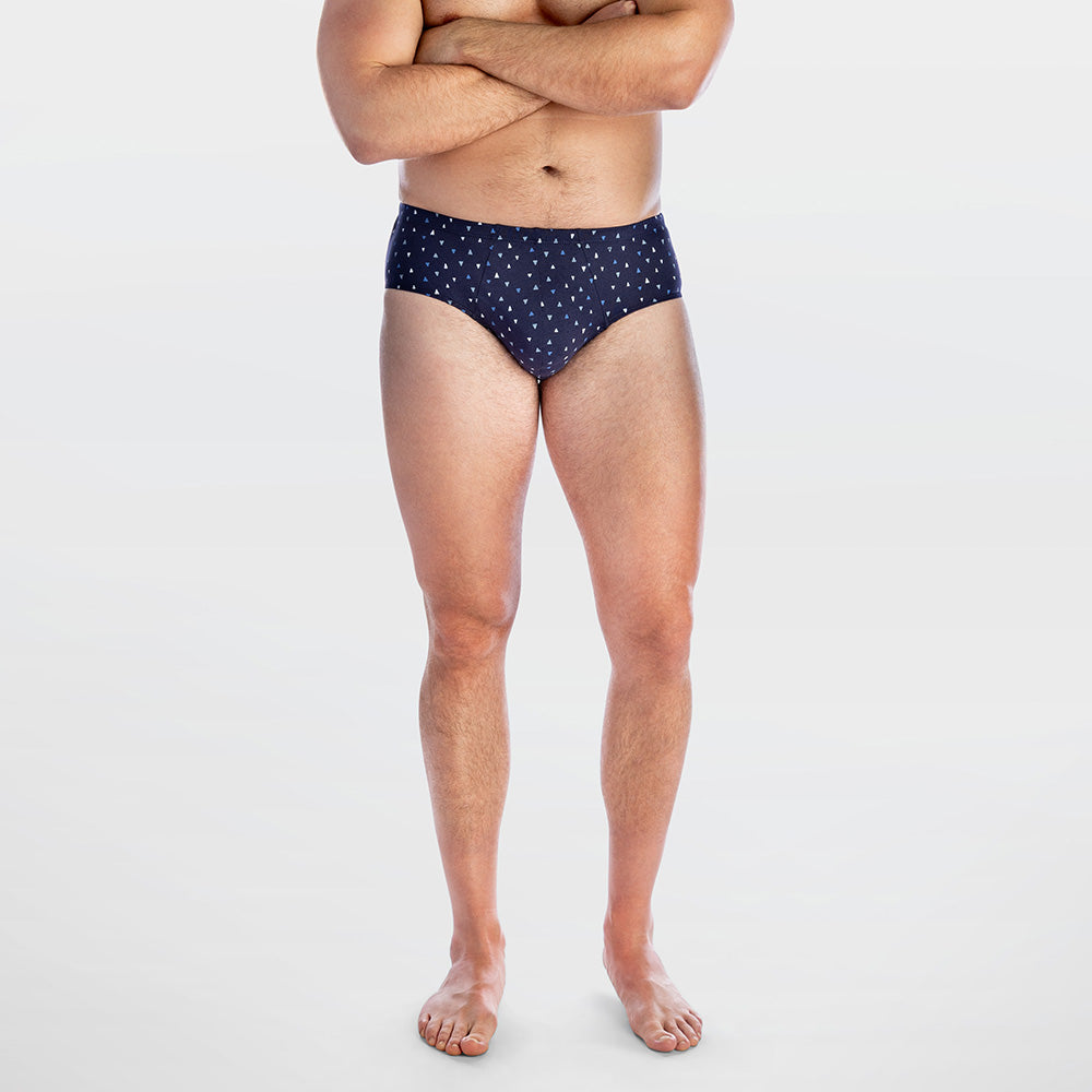 MEN'S COTTON MEDI BRIEFS - 3 PACK